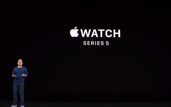 AppleWatch5正式发布，新增屏幕常亮与指南针功能