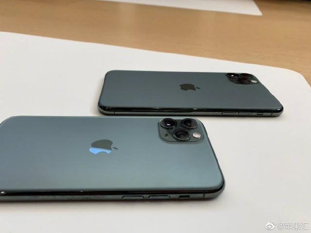 iphone11 pro和iphone11 pro max午夜绿色真机图赏