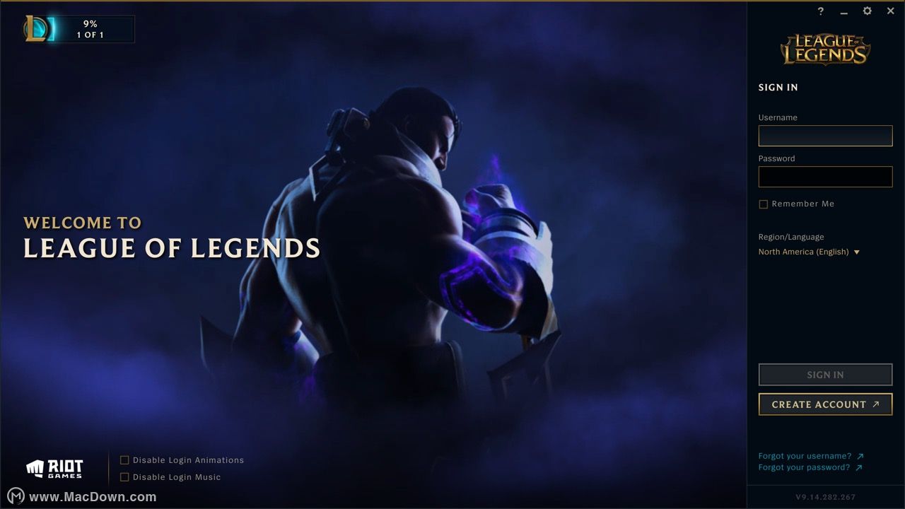 lol英雄联盟mac也能畅玩美服啦