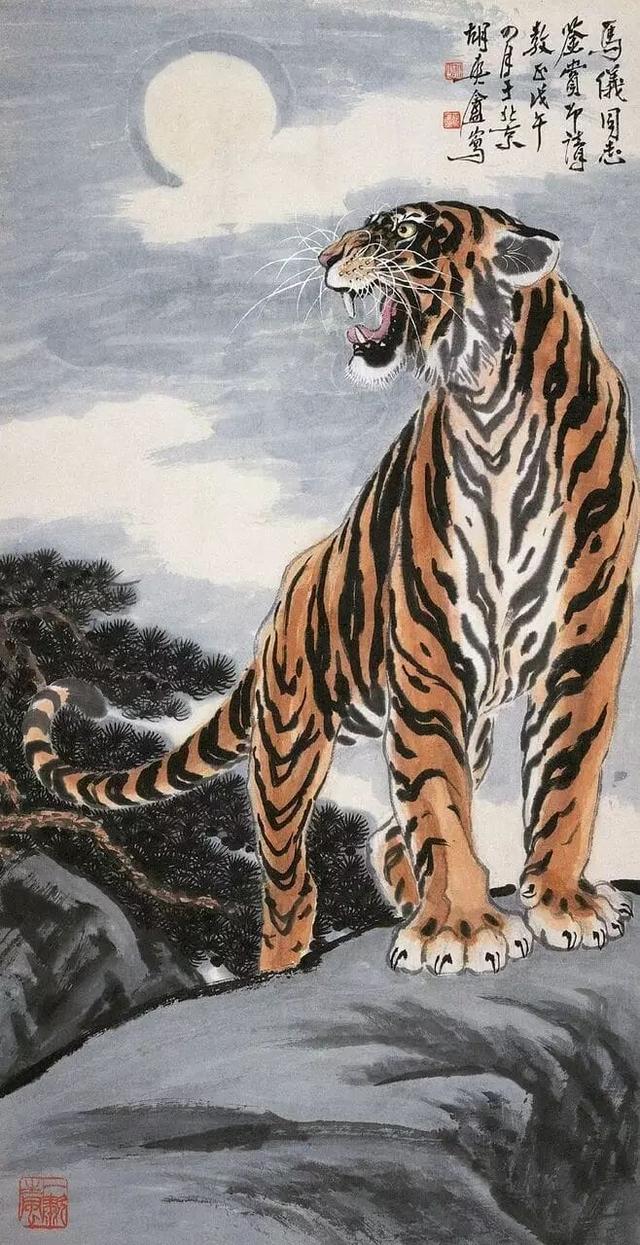 他是张大千的弟子被埋没的画虎大师