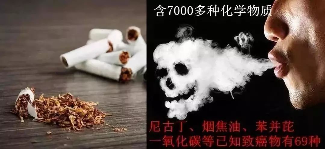 烟雾中的一氧化碳可使人体缺氧,而烟焦油则是伤害肺的罪魁祸首.