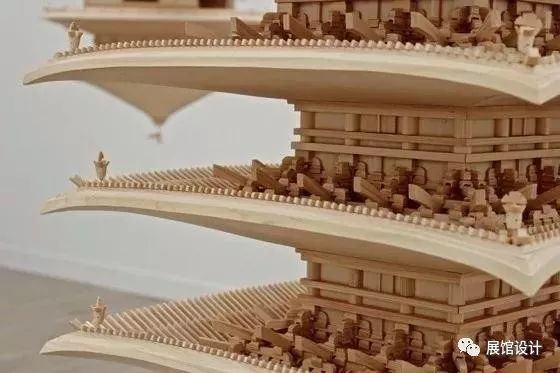 日本装置艺术家岩崎贵宏的"天空之城"_古建筑