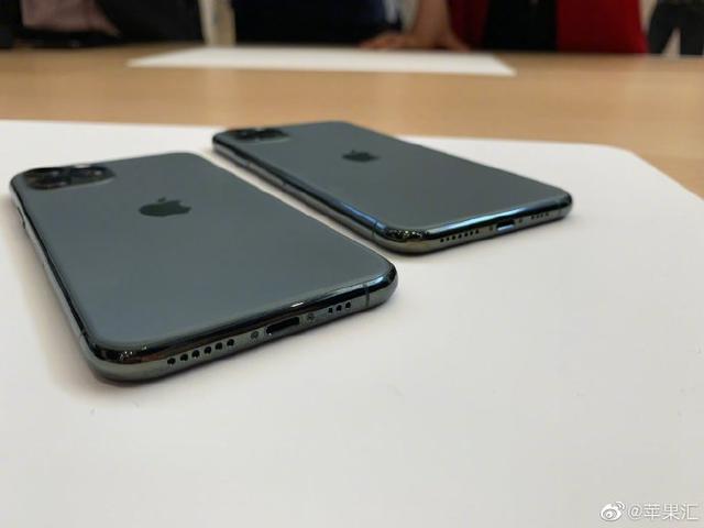 iphone11 pro和iphone11 pro max午夜绿色真机图赏