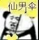 熊猫打伞表情包