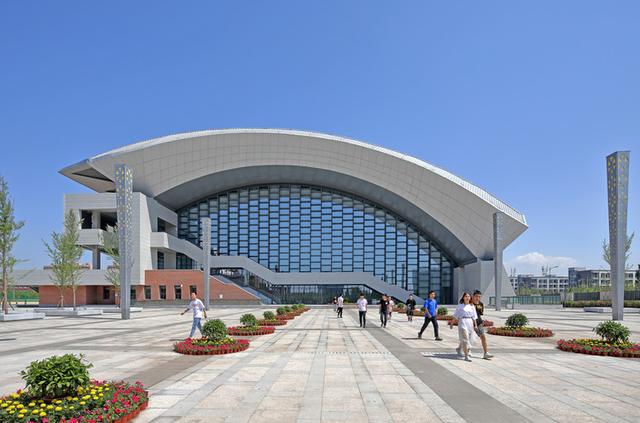 第二届全国青年运动会排球馆—太原旅游职业学院体育馆_建筑