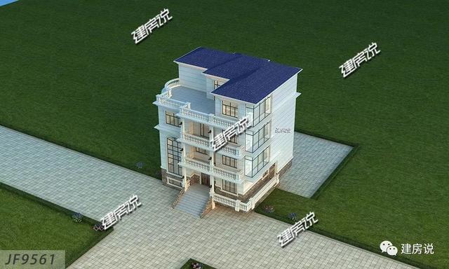出售说四层欧式农村大棚设计图,带地下室建房大庆别墅别墅图片
