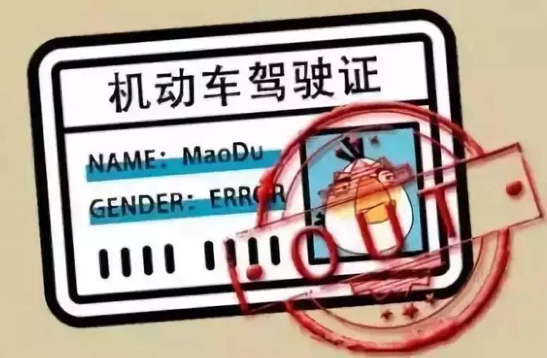 吊销机动车驾驶证!