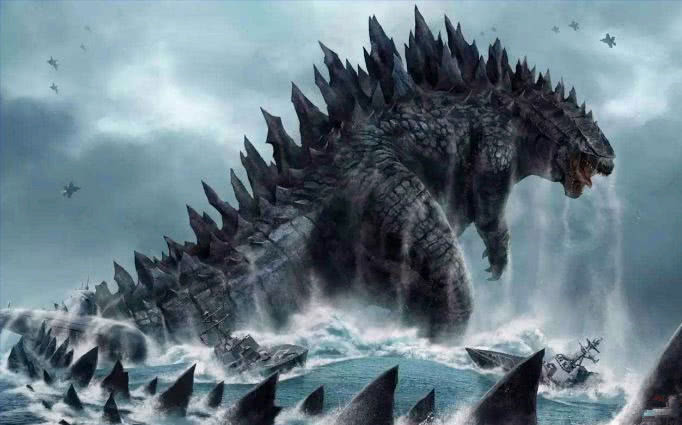 唯一一只体型比哥斯拉还大的怪兽,身高上万米