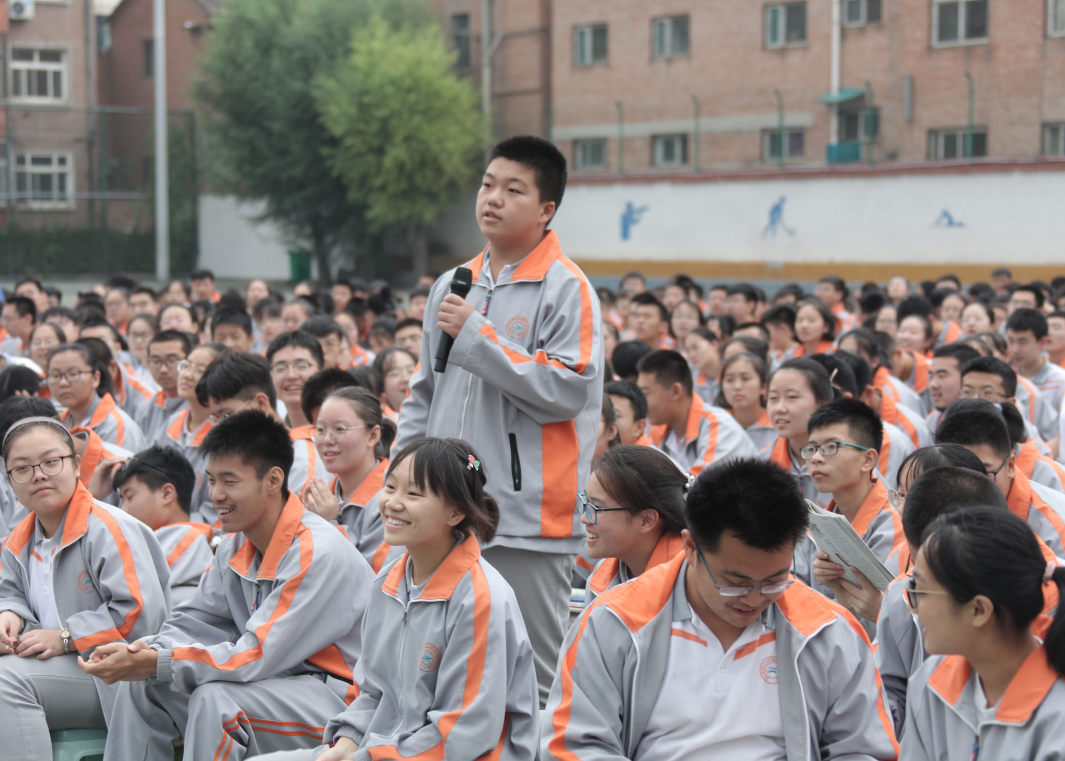 长治六中,外国语学校庆祝教师节暨开学典礼