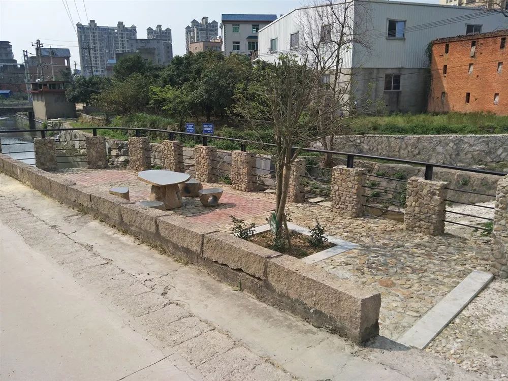 使用花卉盆景美化乡村 玉田镇长青村:沿路青砖花池绿化(点缀彩色花卉)
