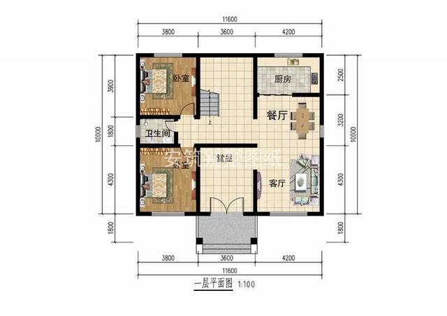 810.4米二层欧式风格的豪华农村别墅 体30万不到,太值了