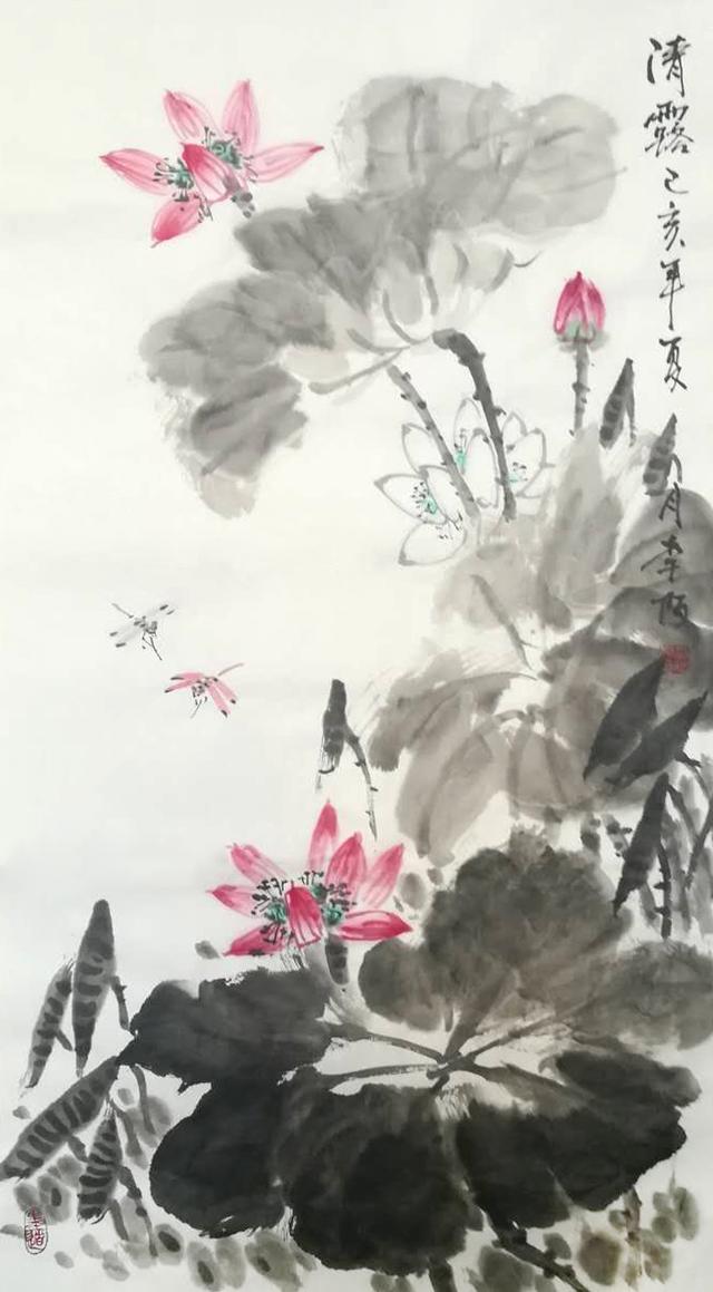 河北著名画家李陌--山水、人物、花鸟国画作品赏析-搜狐大视野-搜狐新闻