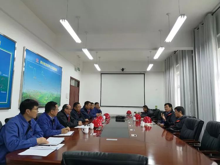 酒钢集团公司党委常委,副总经理蒋志翔带队对甘肃西沟