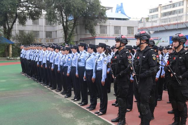 青海省女子监狱举行新中国成立70周年和青海解放70周年大庆安保维稳