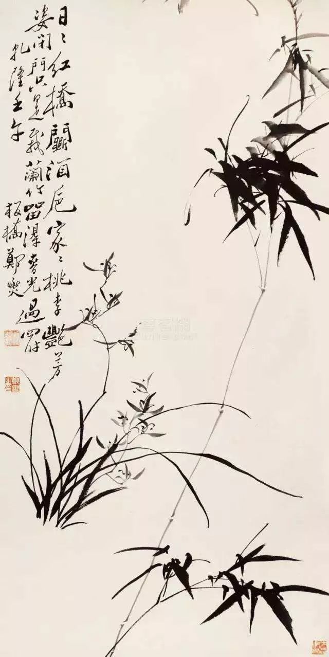 国画竹子挂家里有什么寓意?