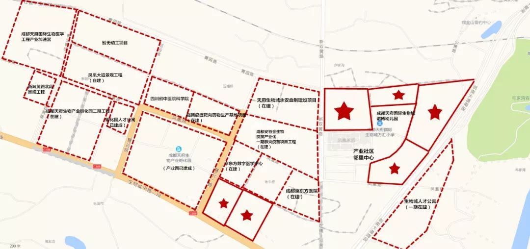 城南延迟拍卖的407亩住宅用地,让天府国际生物城浮出水面