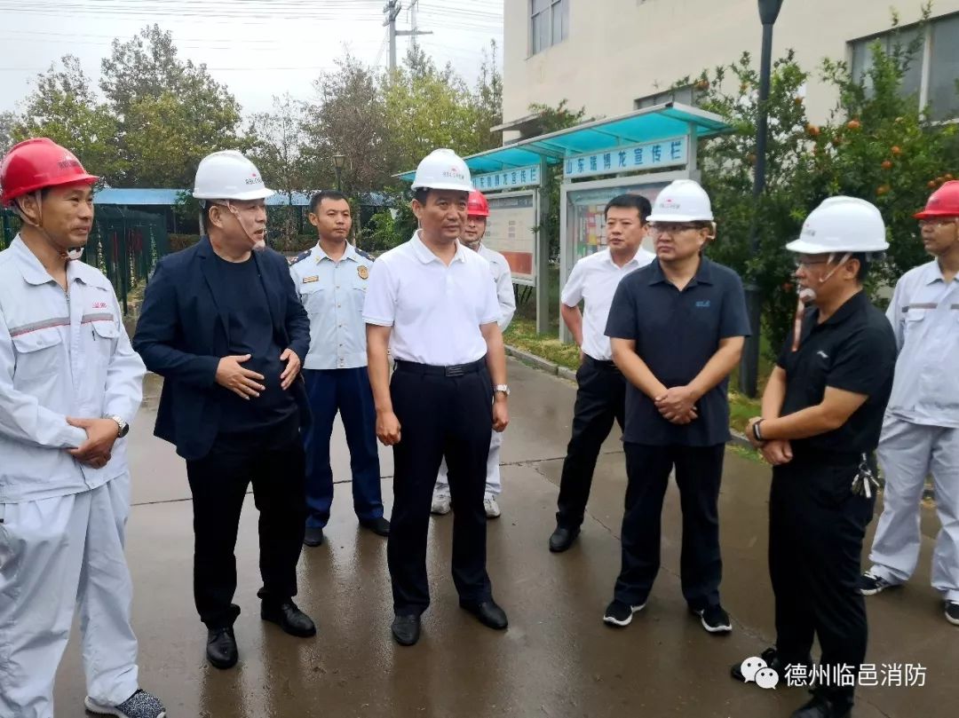 临邑县委常委,副县长李爱民带队实地检查企业消防安全工作