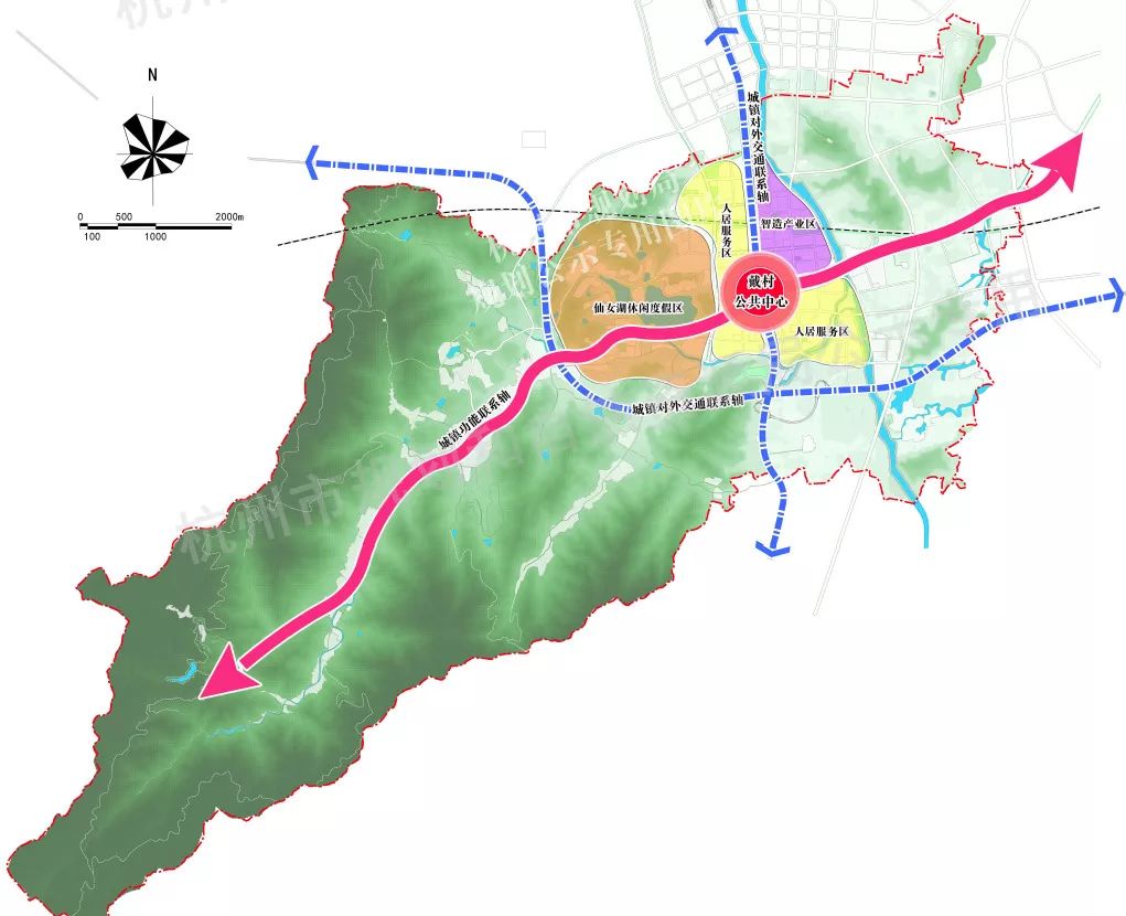 萧山戴村镇控规出炉打造国际花园宜居城都市休闲服务地