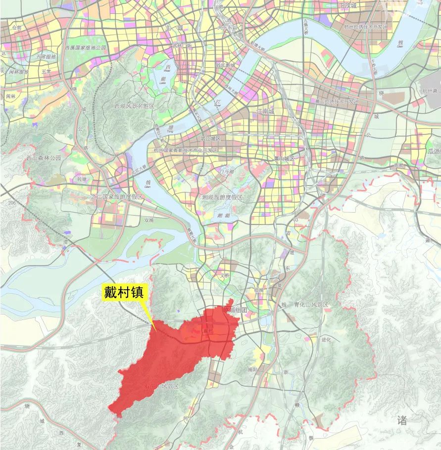 萧山戴村镇控规出炉打造国际花园宜居城都市休闲服务地