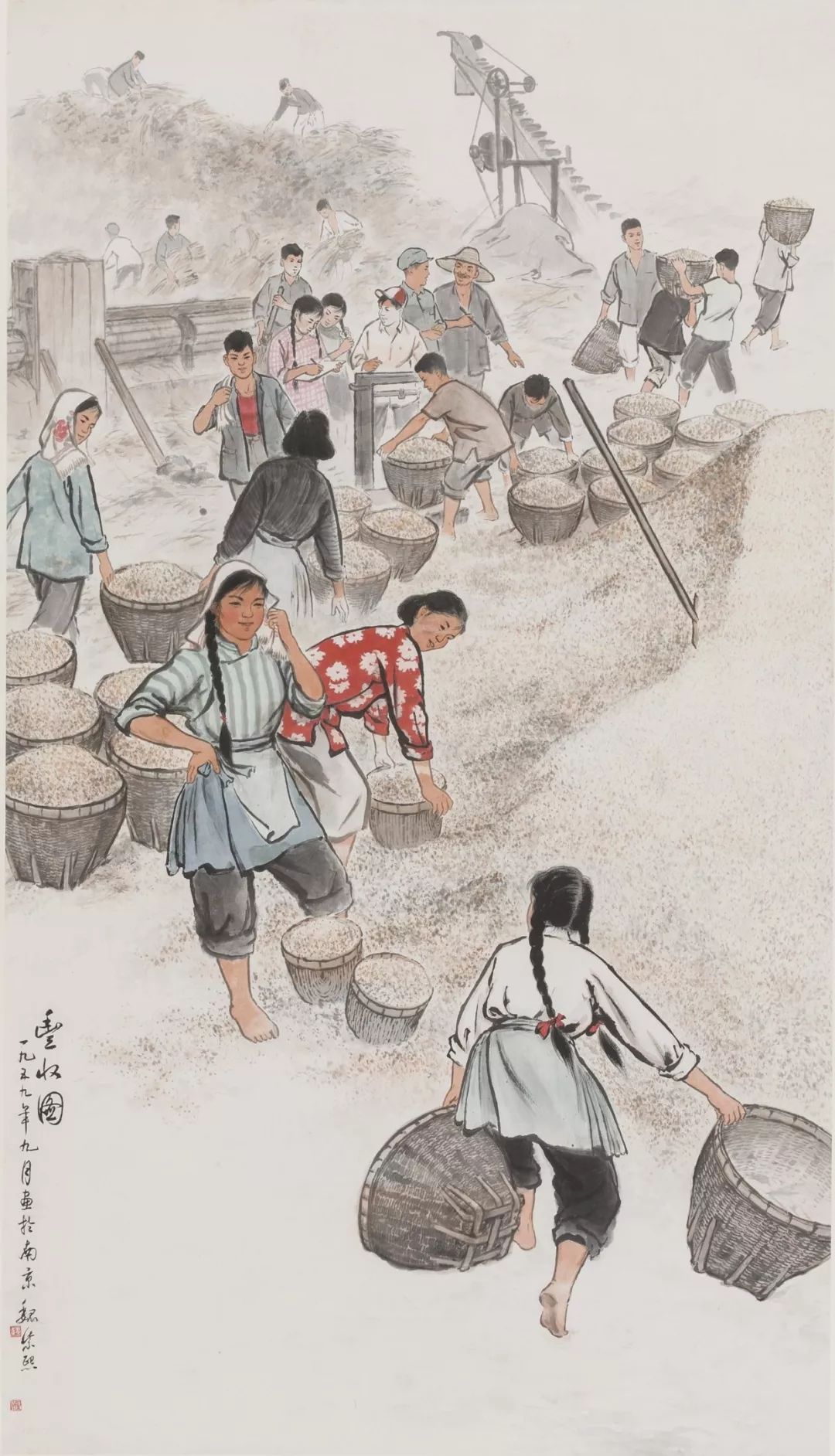 陈履生:丰收时节画丰收