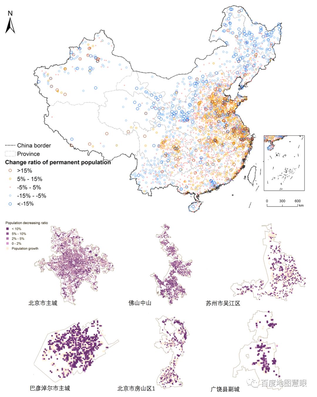 各个城市人口密度_青岛各个区域人口(3)