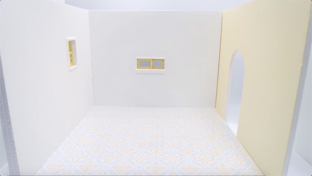 【房子】创意diy,自己动手给芭比娃娃做一间空房子_教程