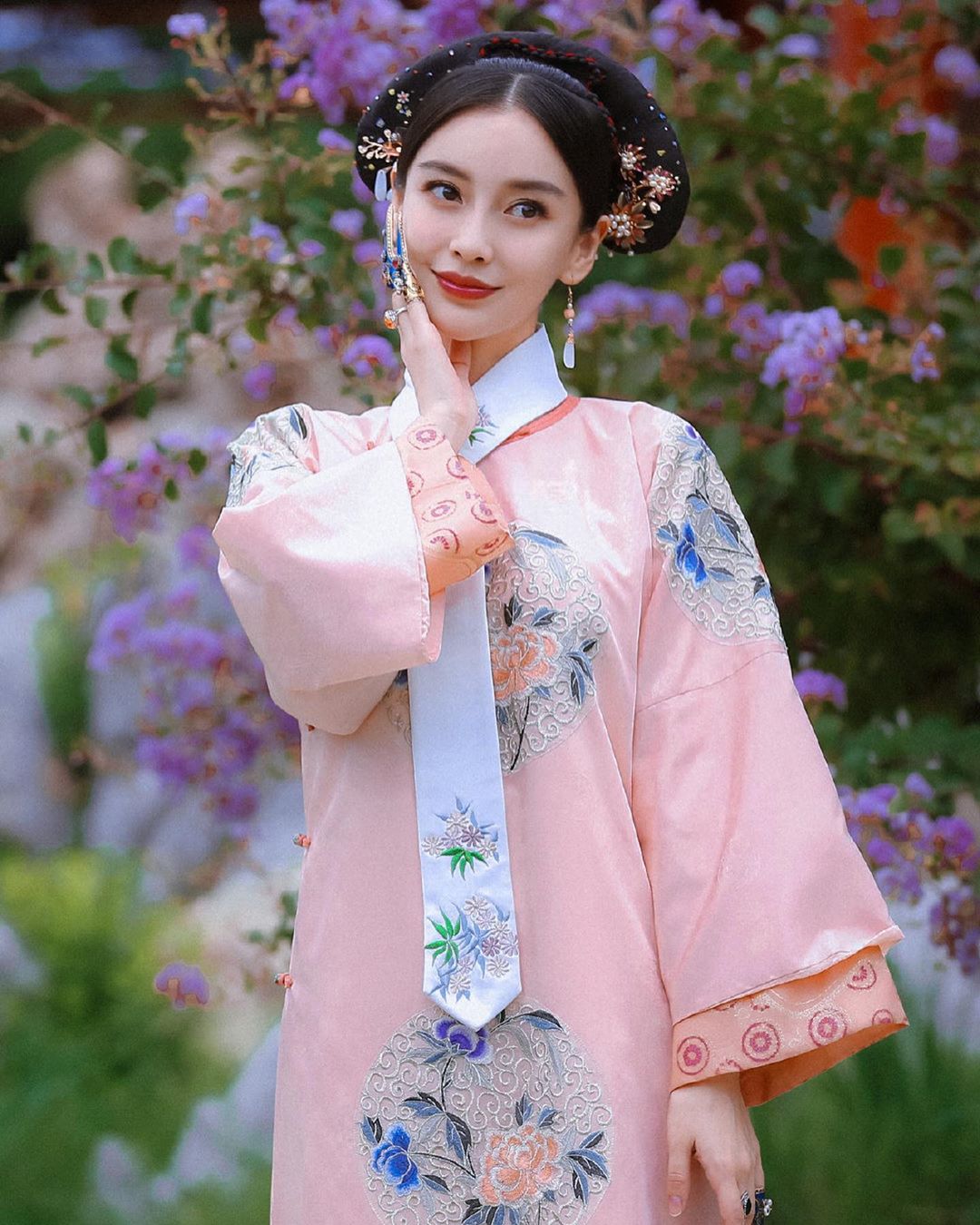 baby清宫戏造型##黄晓明baby中秋晚会不同框##angelababy##遇见天坛