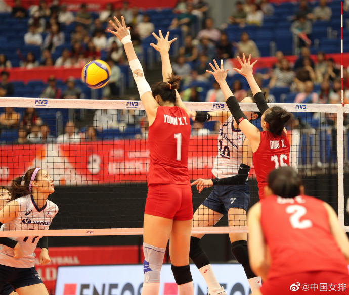 2019年女排中国对日本比赛结果，2019年中国女排对阵日本