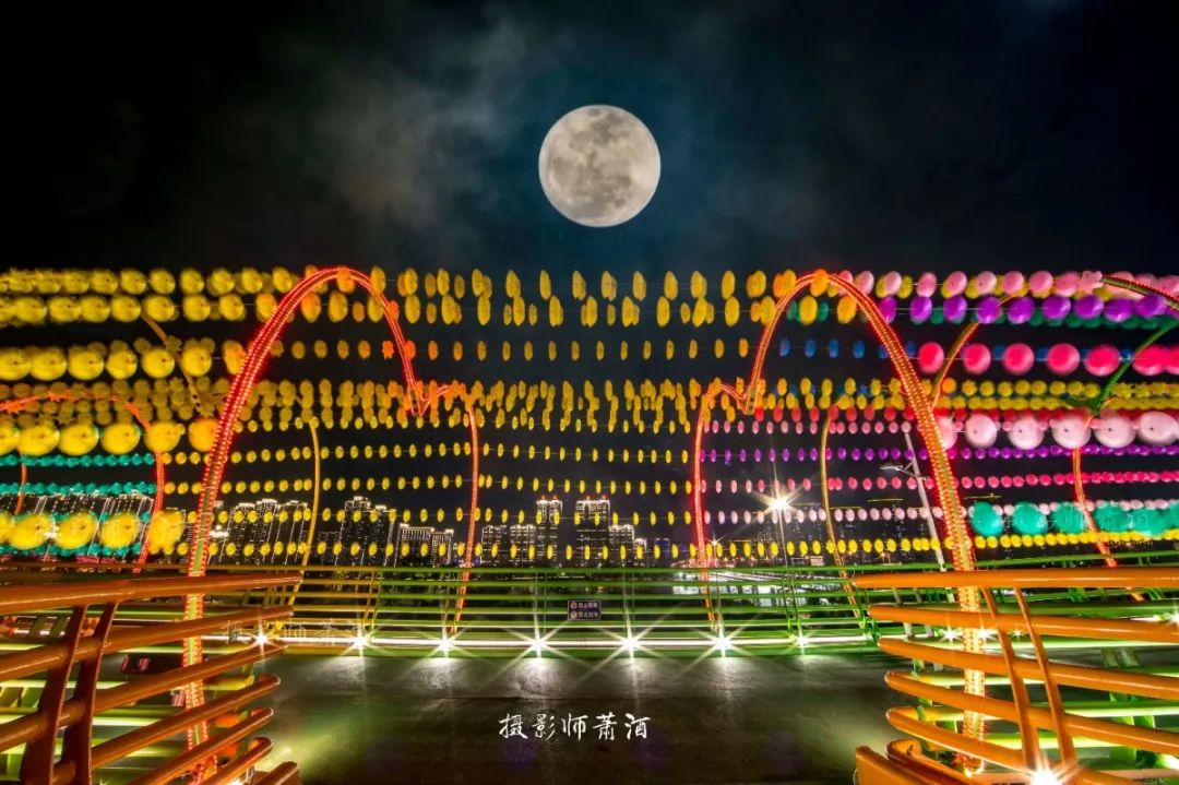 时 今天 中  秋  佳  节  中秋月 故乡圆 漳州摄影师用了两年时间实景