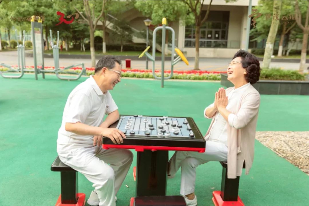 示意图健康运动 颐养晚年一个真正有爱的园林空间更懂得老人的心思