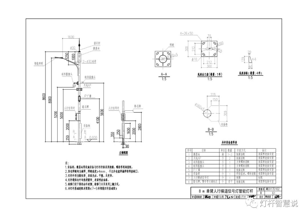 智能灯杆工程建设标准设计图集