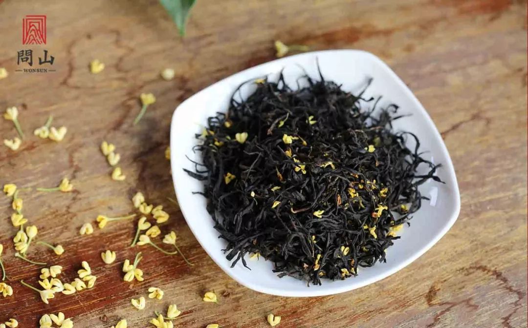 当九曲红梅遇到金秋桂花:茶引花香,花益茶味