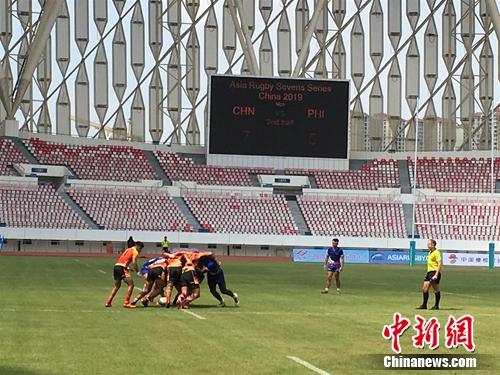 亚洲七人制橄榄球系列赛在广东惠州举行
