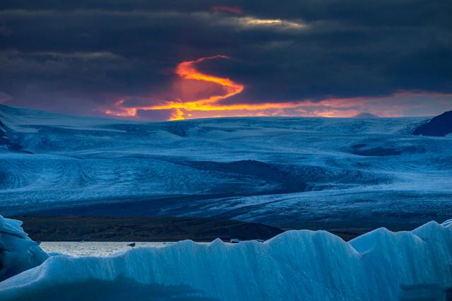 北极摄影|冰岛摄影|冰岛的冰川和冰湖风光摄影一组(组图)