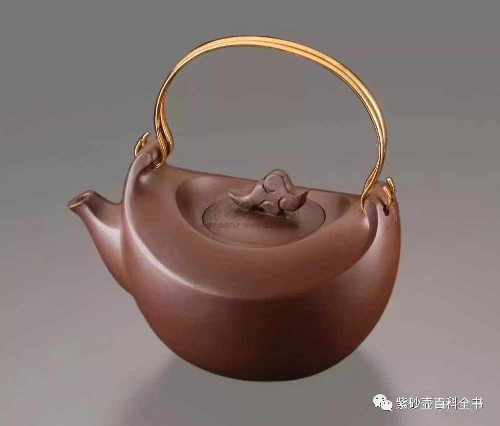 紫砂壶,这么经典的提梁,你喜欢吗?_顾景舟