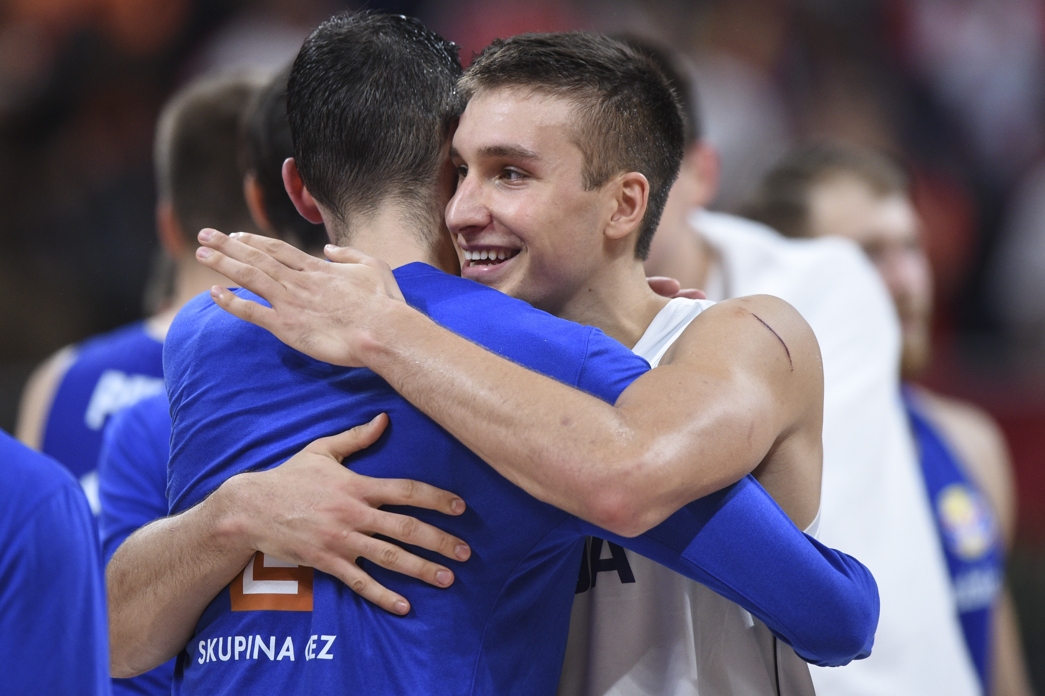 篮球——5至6名排位赛：塞尔维亚队获第五名