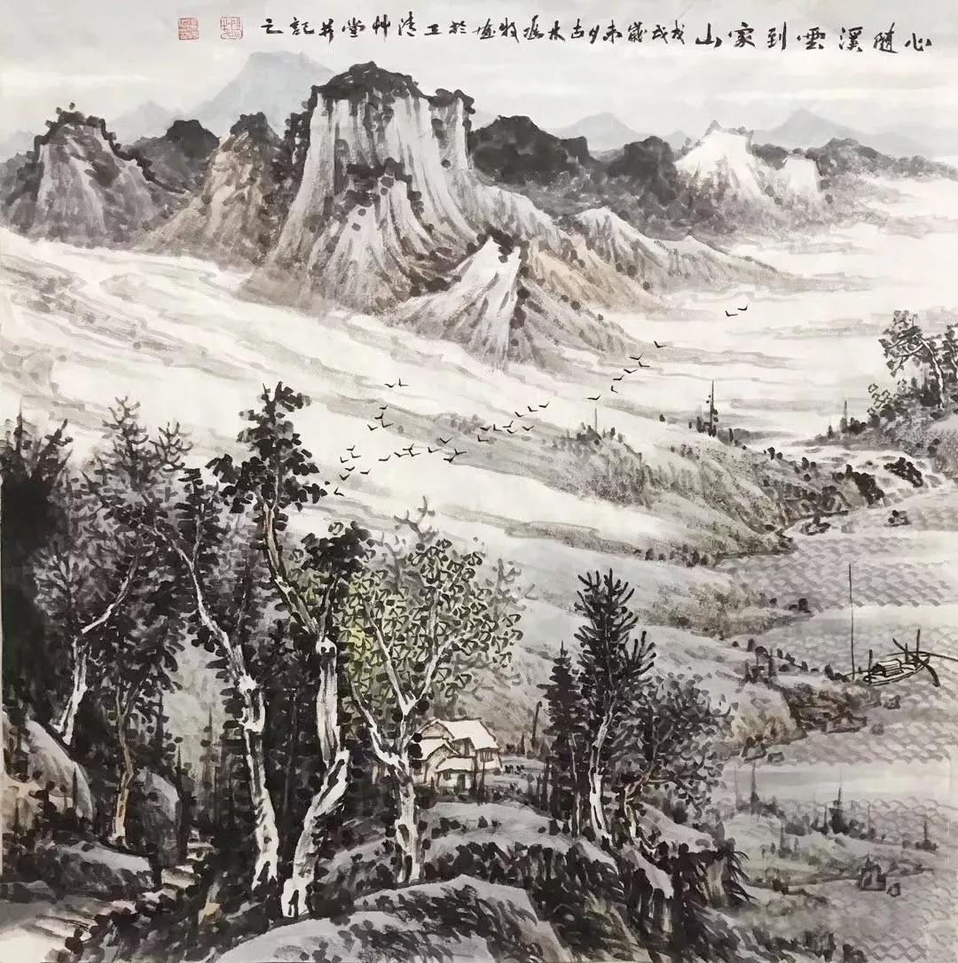 画廊推荐画家冯牧清逸隽永空灵蕴藉