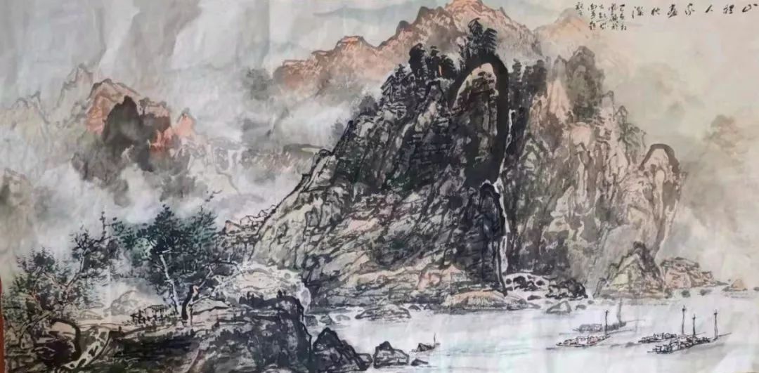 「艺术中国」——倪凤韵绘画作品赏析_山水
