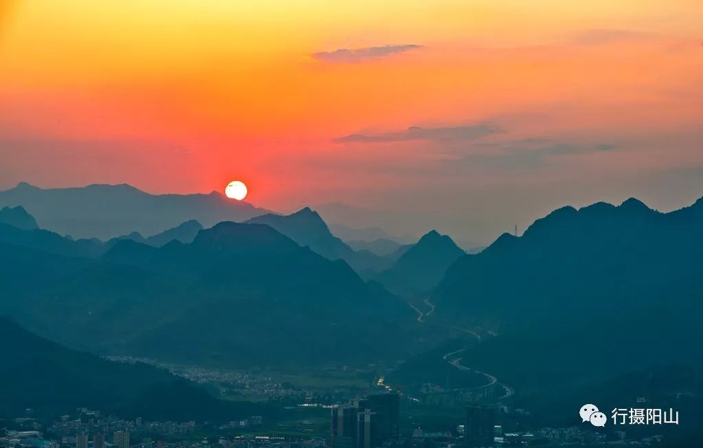 阳山高清大片美翻了盆友圈