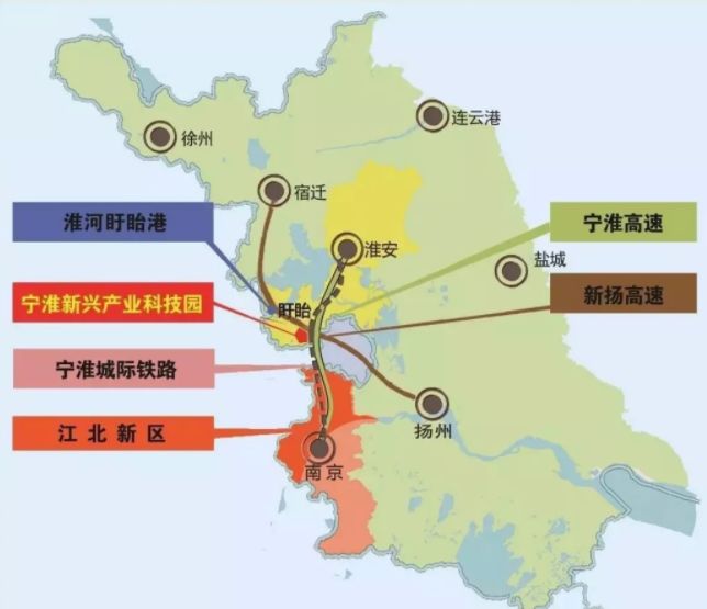 据盱眙县政府官网信息,从目前宁淮两地的接触看,设立的宁淮特别合作区