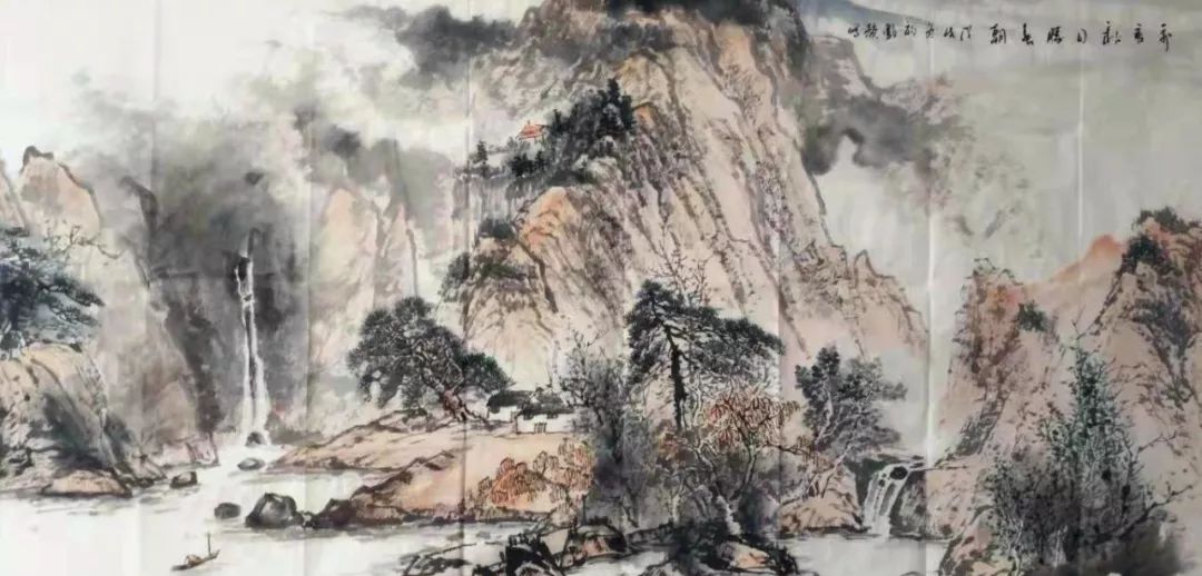 「艺术中国」——倪凤韵绘画作品赏析_山水
