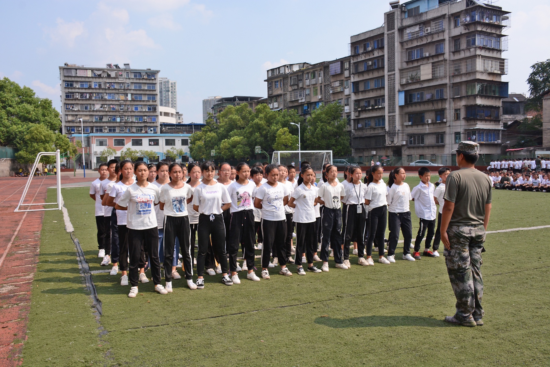 衡阳市第三中学新生军训活动圆满结束