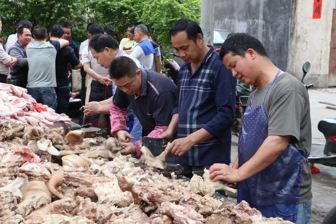 博白人看过来是你们村做社的样子吗