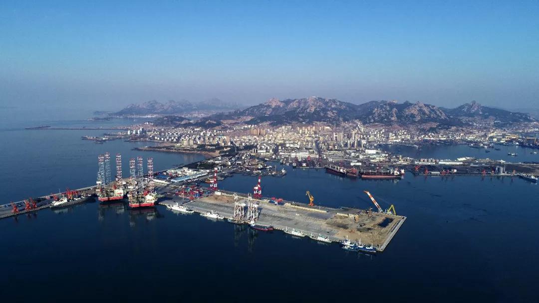 山东威海石岛港口岸4个新建泊位对外启用