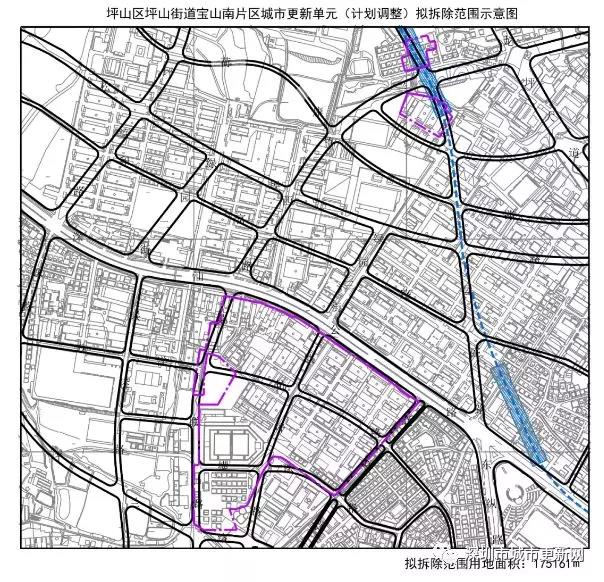 坪山最新更新计划草案占地48万平规划居住功能