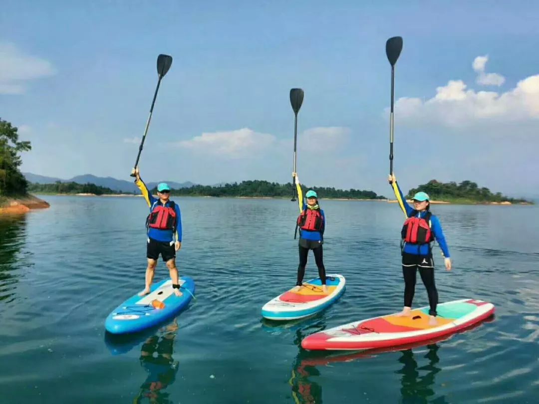 万绿湖sup桨板,皮划艇激浪体验之旅!