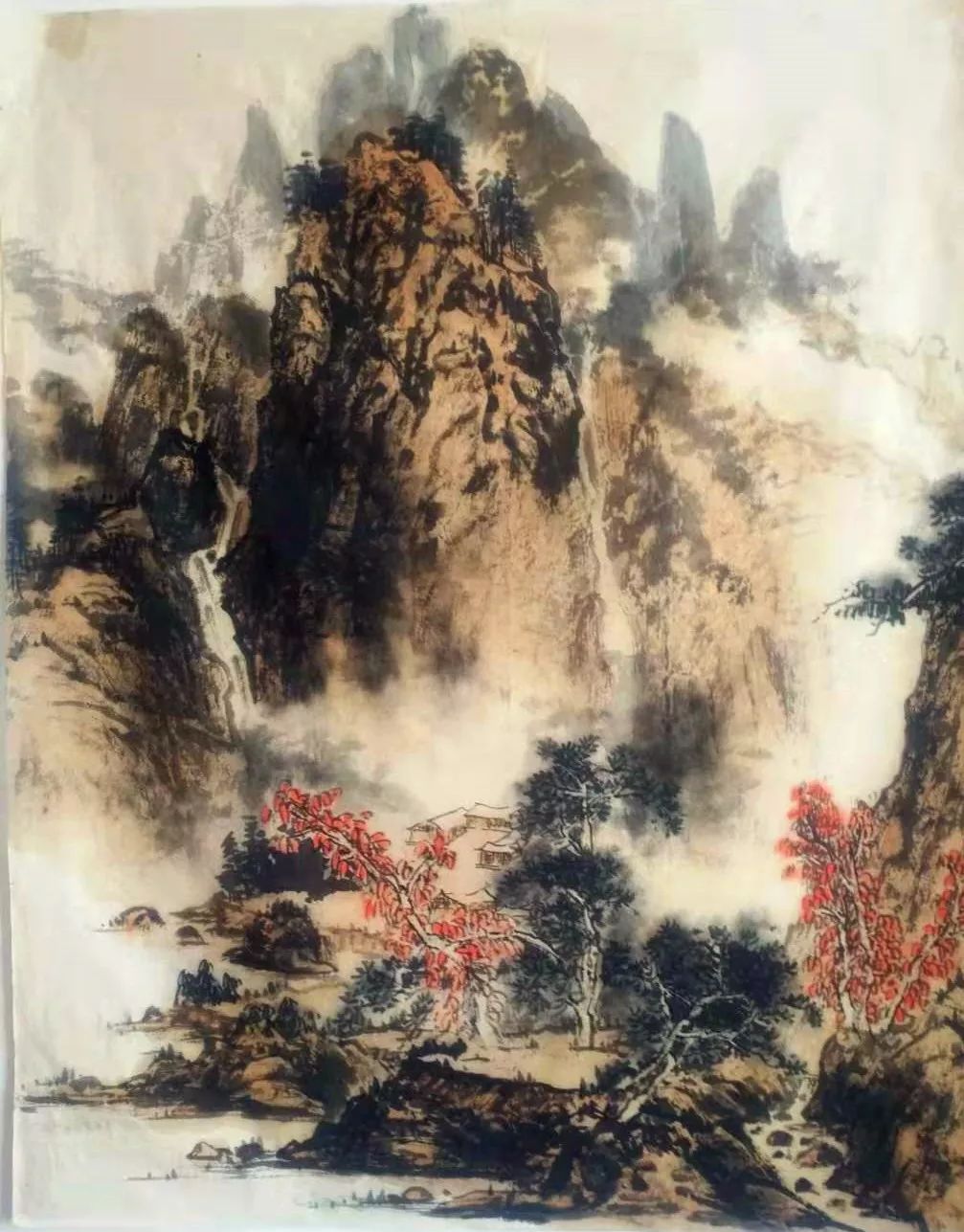 「艺术中国」——倪凤韵绘画作品赏析_山水