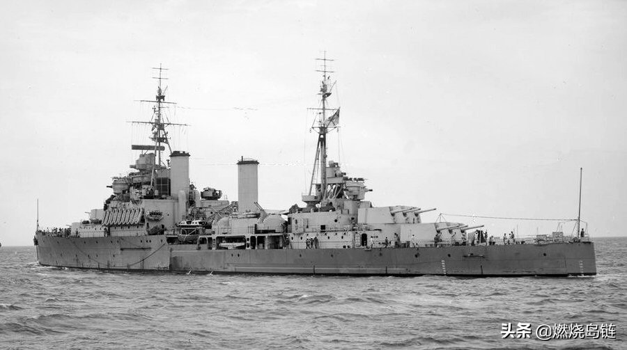 全部以英国直辖殖民地命名的皇家海军"斐济"级轻巡洋舰