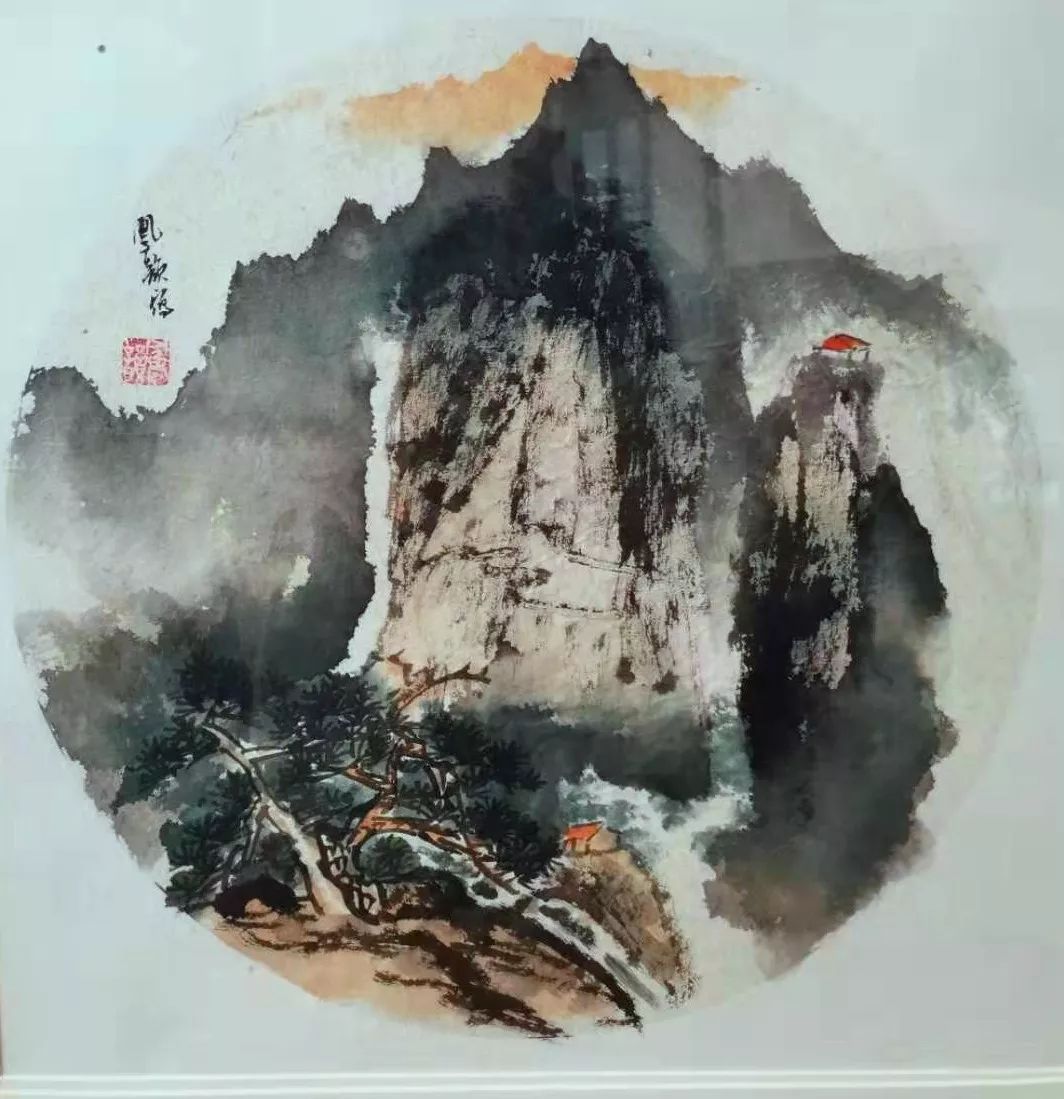 「艺术中国」——倪凤韵绘画作品赏析_山水