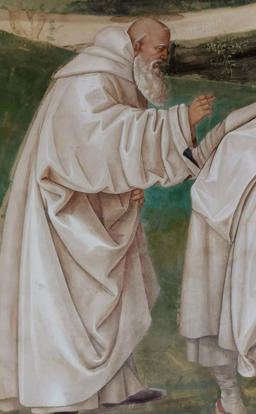 圣本笃的一生【6】(蒙特奥利维托修道院壁画+16世纪手稿插图)